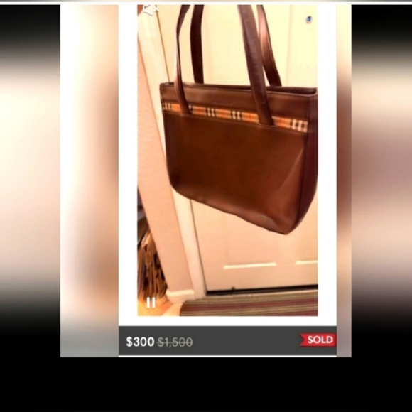 Burberry Authentic Leather Bag - Picture 12 of 13